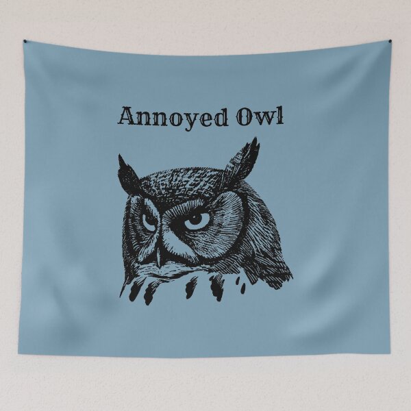 Item preview, Annoyed Owl  designed and sold by FloridaKeys1984.