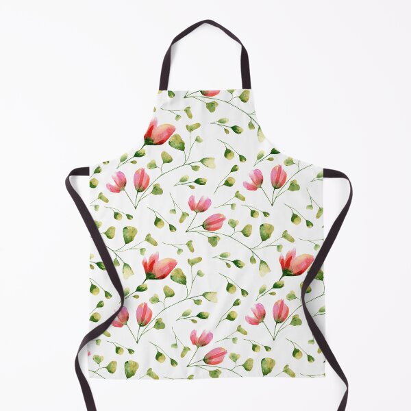 Artikelvorschau, Rotes Tulpenmuster am besten für Kissen, Badematten, Duschvorhänge, Decken und Wandteppiche entworfen und verkauft von Fairies Flower Garden.