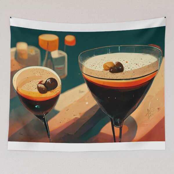 Item preview, Espresso Martini |  Cocktail |  Artwork | Illustration designed and sold by DadoDesigns.