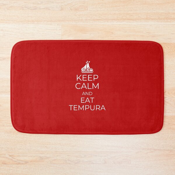Item preview, Keep Calm and Eat Tempura (Dark version) designed and sold by royumi.