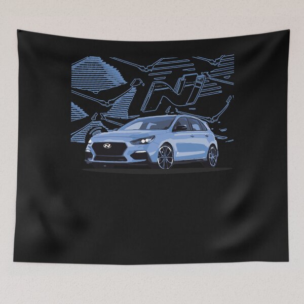 Item preview, Hyundai i30N Performance Blue designed and sold by MikeKelly.