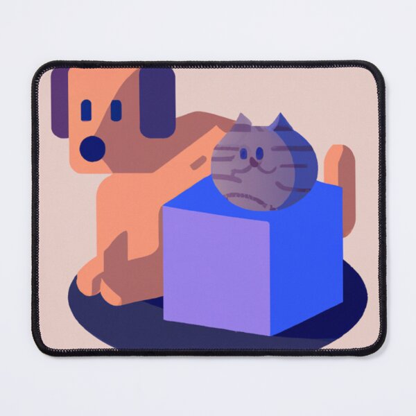 Item preview, Square Dog And Round Cat designed and sold by Zestpond.