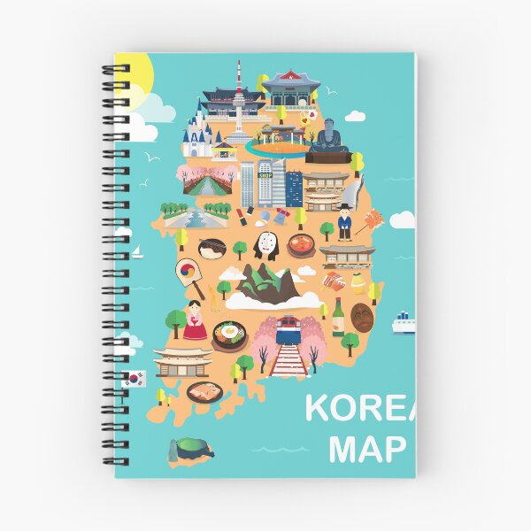 Item preview, South Korea SightSeeing map you need to know designed and sold by muriwaimall.
