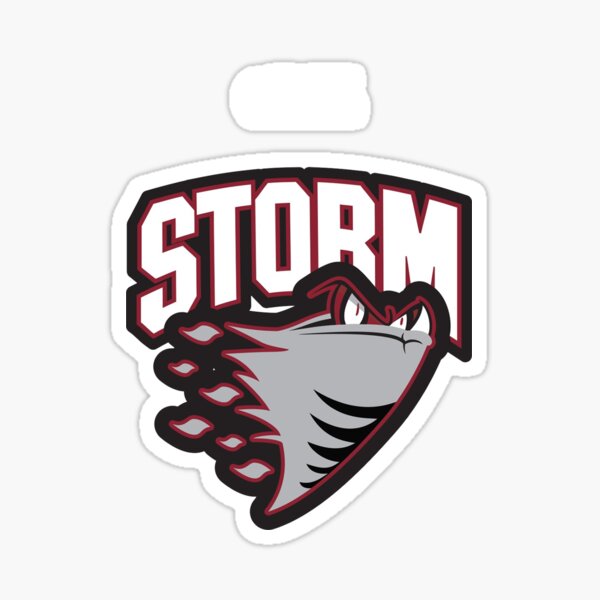 "Storm Guelph OHL Old Logo" Sticker for Sale by djmattrussell Redbubble