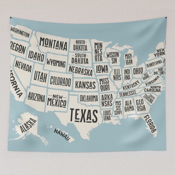 Item preview, Maps A Part America designed and sold by trederlby.