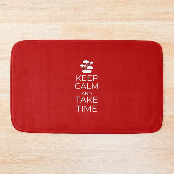 Item preview, Keep Calm and Take Time (Dark version) designed and sold by royumi.