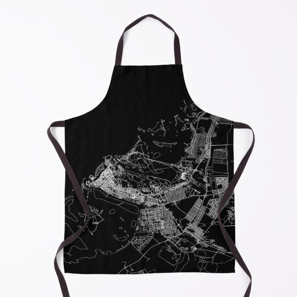 Item preview, Abu Dhabi Black Map designed and sold by multiplicitymap.