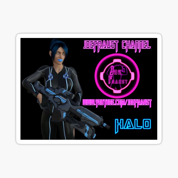 HALO'S OFFICIAL SELF PORTRAIT Sticker
