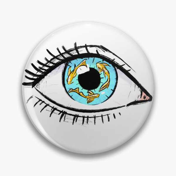 Item preview, Golden Koi Blue Eyes designed and sold by EllaRaeArt.