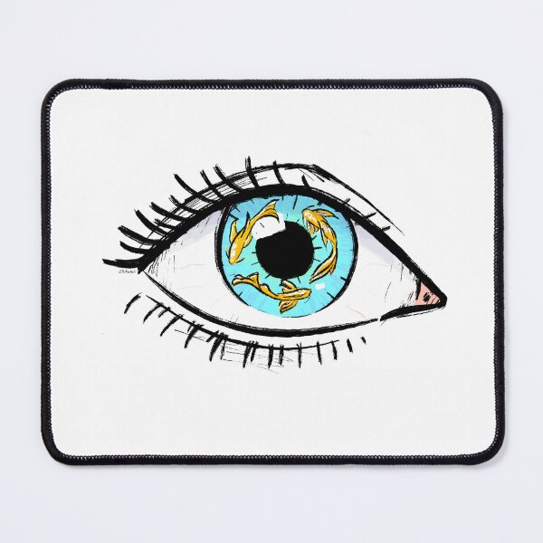 Item preview, Golden Koi Blue Eyes designed and sold by EllaRaeArt.