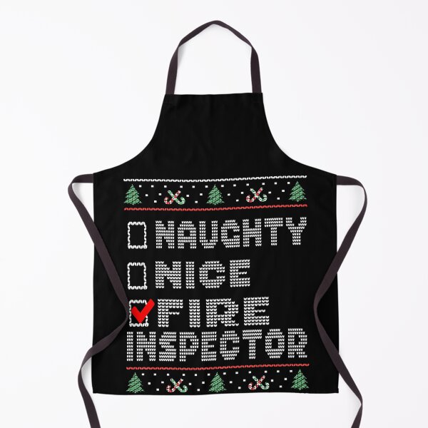 Item preview, Naughty Nice Fire Inspector, Matching Christmas Group Pajama design designed and sold by Merchking1.