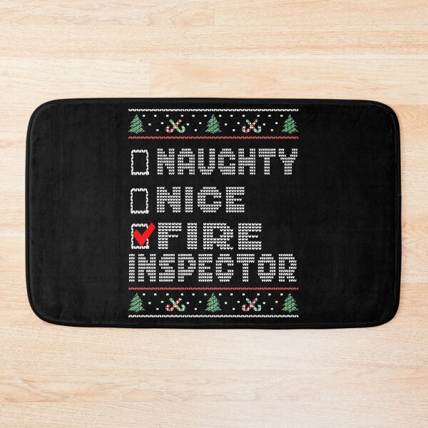 Item preview, Naughty Nice Fire Inspector, Matching Christmas Group Pajama design designed and sold by Merchking1.