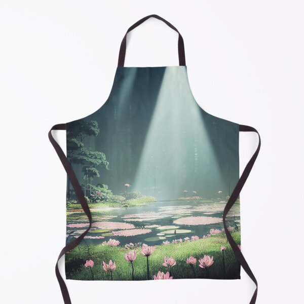 Item preview, Light and shadow lotus pond designed and sold by MagicalAci.