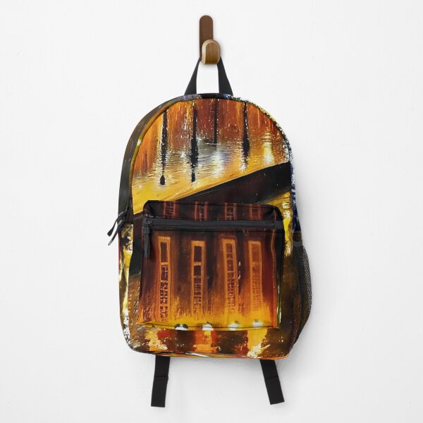 Item preview, Painting A rainy night in Paris designed and sold by CattlettArt.