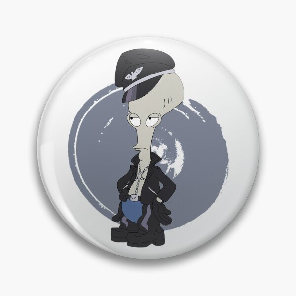 Item preview, Gray American Dad Roger designed and sold by AmyRoberts123.