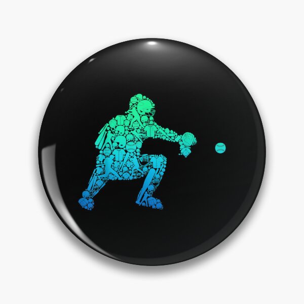 Item preview, Baseball Catcher Player Sticker designed and sold by ConfitofBrassB.