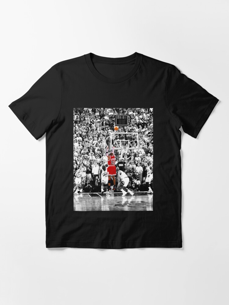 rattraptees Michael Jordan The Last Shot Baseball Tee