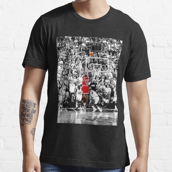 rattraptees Michael Jordan The Last Shot Baseball Tee