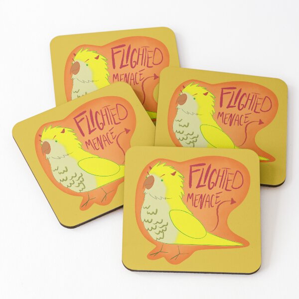 Item preview, flighted menace (yellow) designed and sold by cece-rub-art.