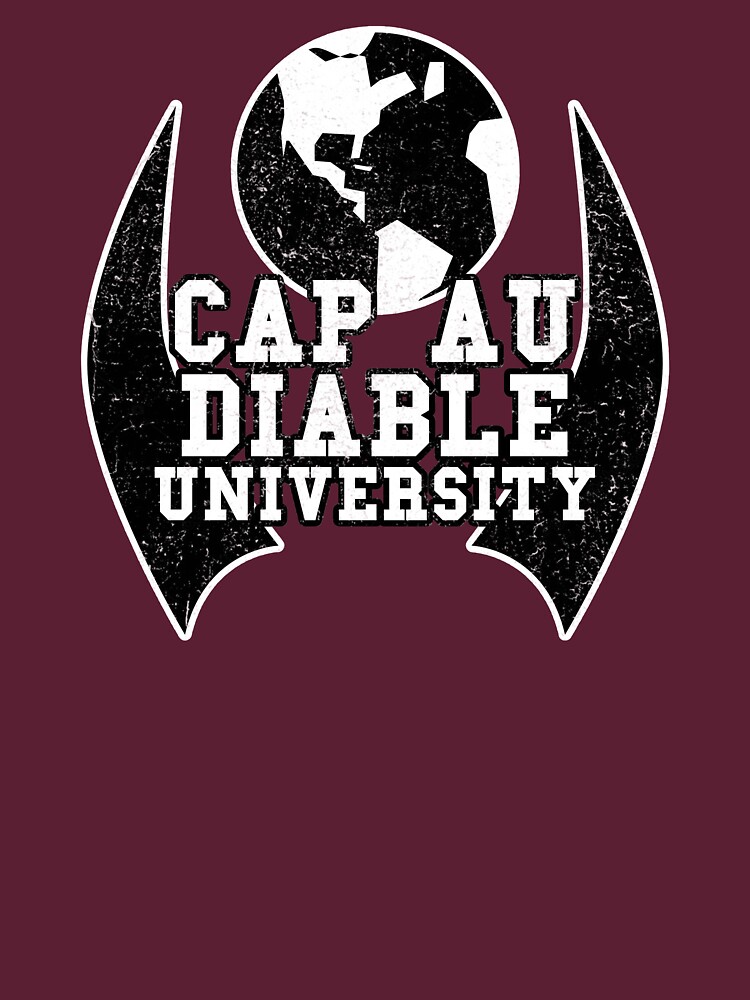 CITY OF HEROES UNIVERSITY SHIRTS - Cap Au Diable by TalenLee