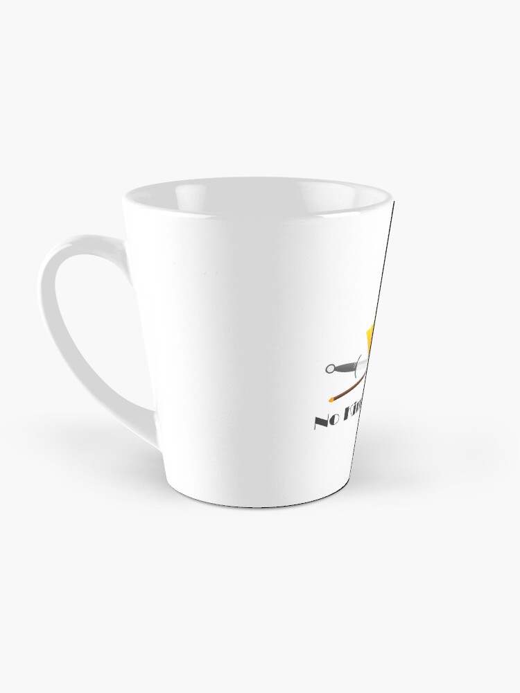 Imagen 3 de 4, Taza de café con la obra No más rey que Cristo, diseñada y vendida por kikino1988.