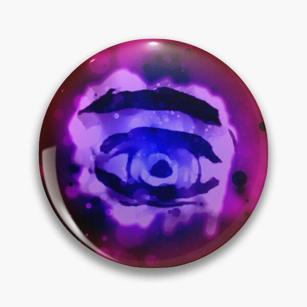 Item preview, Purple and blue eye designed and sold by Loretta Botha.