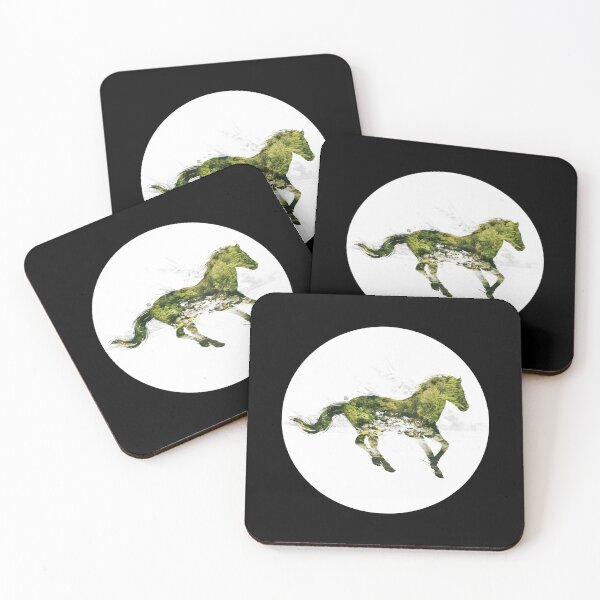Item preview, Running Horse Sticker designed and sold by WingedLizardJo.