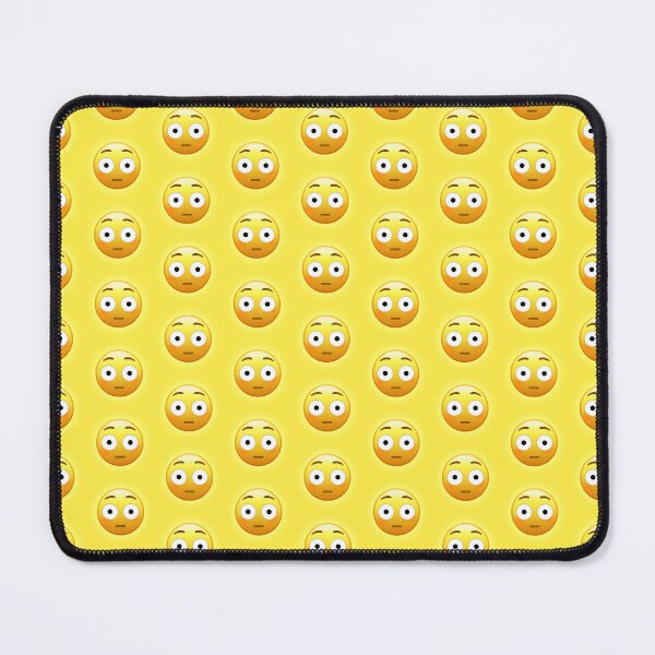 Item preview, Flushed Face Emoji Pattern | Pop Art designed and sold by williamcuccio.