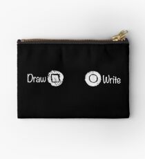 Life Is Strange: Draw vs Write BW Studio Pouch