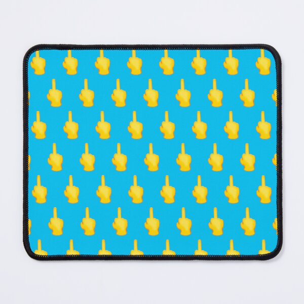 Item preview, Middle Finger Emoji Pattern | Pop Art designed and sold by williamcuccio.