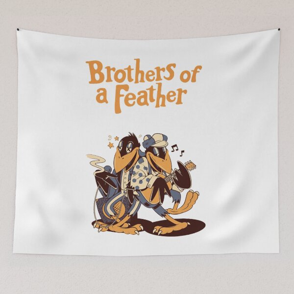 Item preview, Brown Concert brothers of a feather designed and sold by MoreauBouvet.
