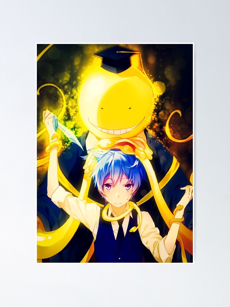 Koro Sensei Assassination Classroom Fanart Poster For Sale By Spacefoxart Redbubble 3731