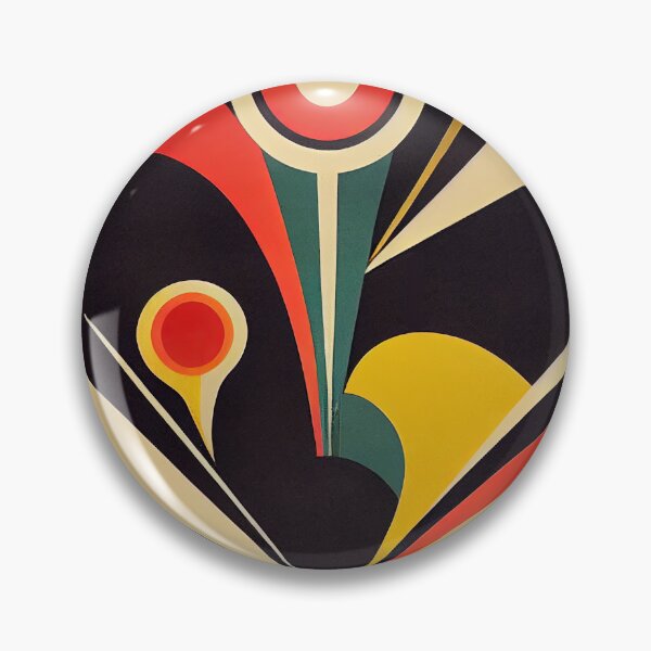 Item preview, Art Deco Retro Pattern designed and sold by ChasmicArt.