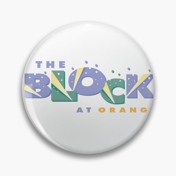 Item preview, The Block At Orange Logo designed and sold by TruSolaris.