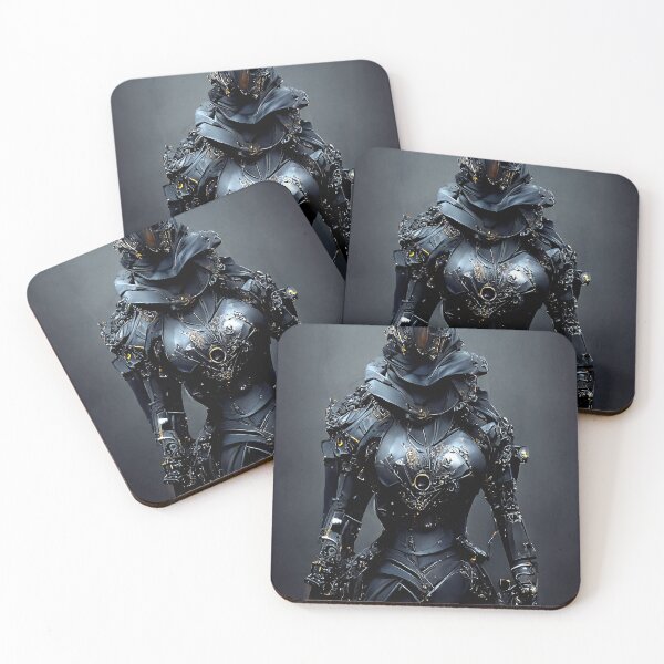 Item preview, Midknight Futuristic Scale Armor Variant 2 designed and sold by AICustomArt ⭐⭐⭐⭐⭐.