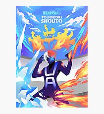 Skizorr - Todoroki Shouto Photographic Print