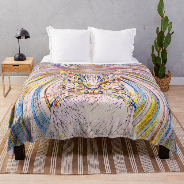 Item preview, Abstract Cat designed and sold by blackhalt.