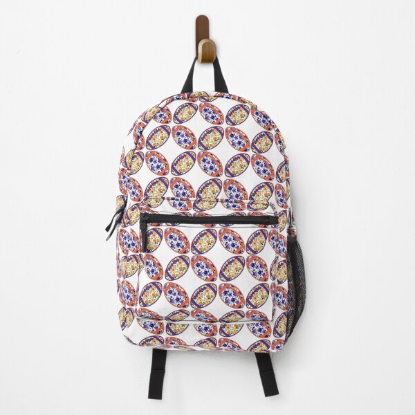 Item preview, Football purple and orange pattern designed and sold by KCAbdelnour.