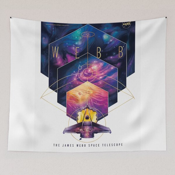 Item preview, James Webb Space Telescope Artwork Poster designed and sold by franspert45.