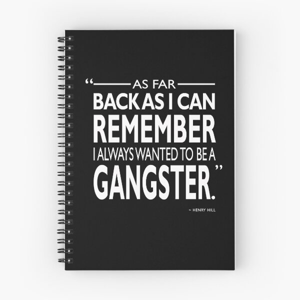 Aperçu de l'œuvre J'ai toujours voulu être un gangster créée et vendue par rogue-design.