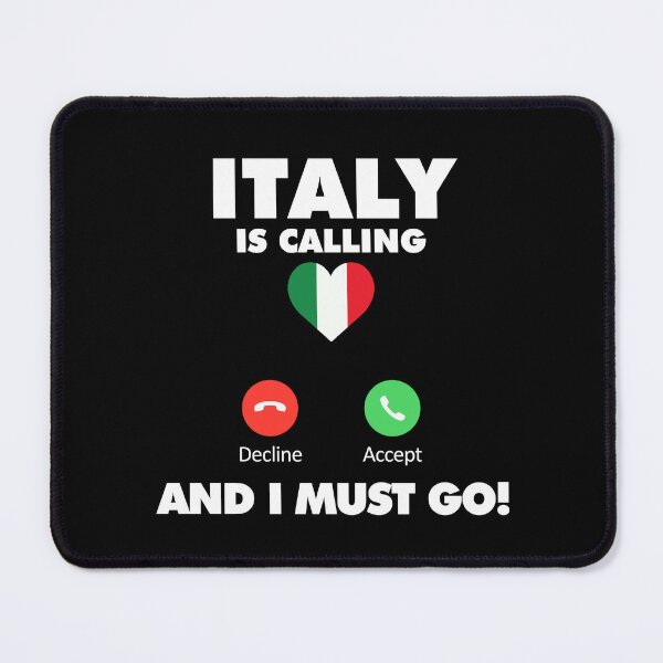 Item preview, Italy is Calling and I Must Go designed and sold by HelloFromAja.