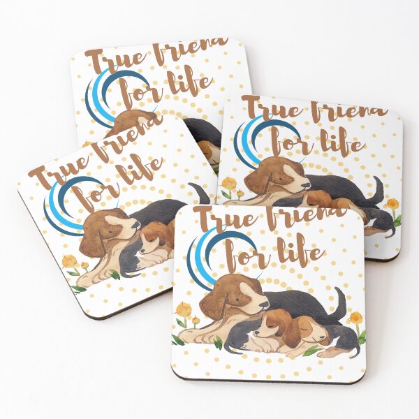 Item preview, True friend for life - Cute doggie design designed and sold by ARTEMBASSY.