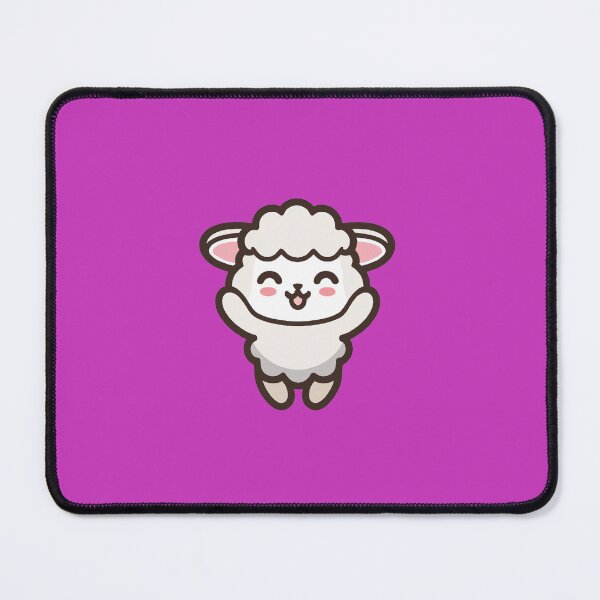 Item preview, Cute Lamb Celebrates designed and sold by kawaiiStickies.