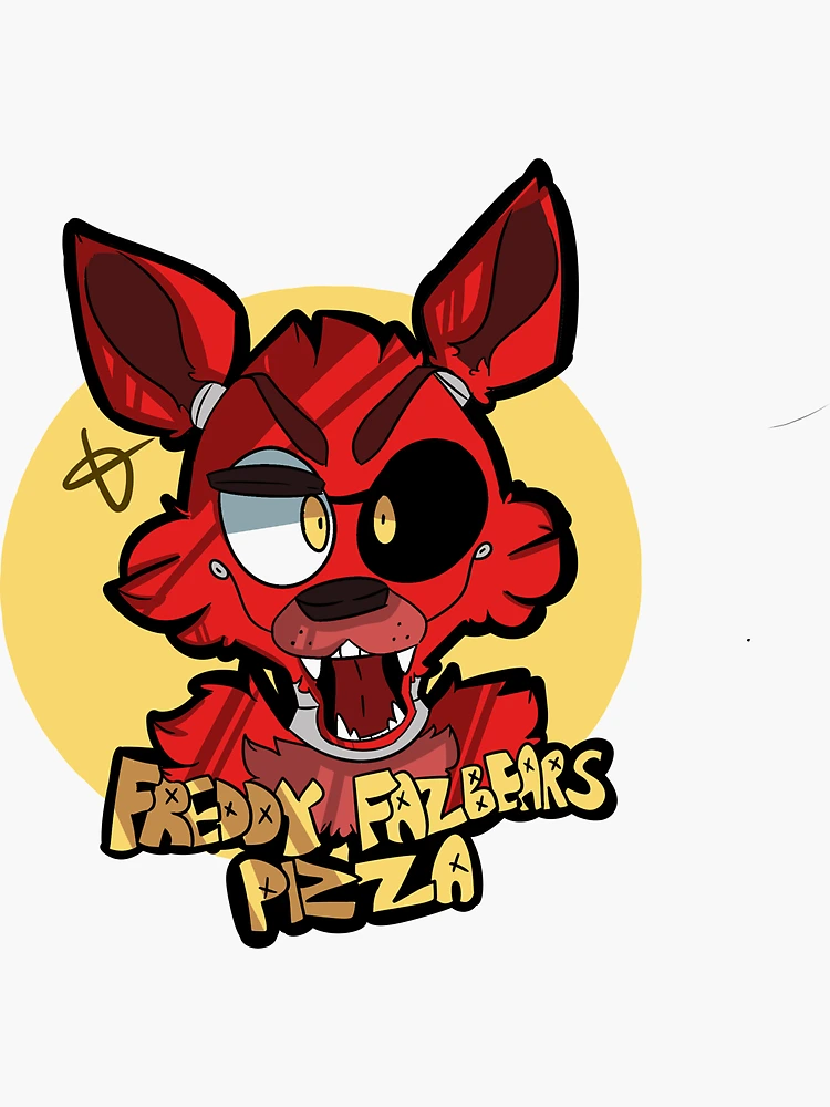 Five Nights at Freddy's Stickers FNAF Original Artwork Cute FNAF Golden  Freddy, Foxy, Etc Sticker 