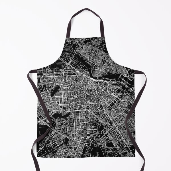 Item preview, Amsterdam Black Map designed and sold by multiplicitymap.