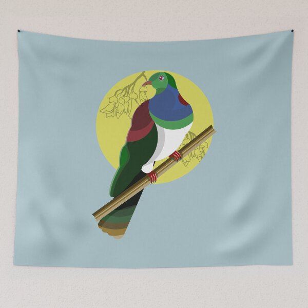 Item preview, Tui New Zealand Bird designed and sold by piedaydesigns.