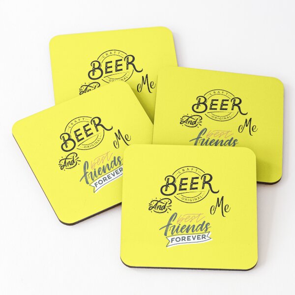 Item preview, Beer and Me Friends designed and sold by Quirky Dez.