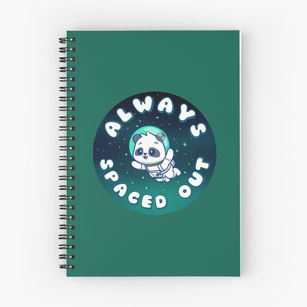 Item preview, ALWAYS SPACED OUT Astronaut Panda Teal designed and sold by everything4eva.