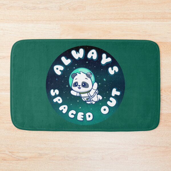 Item preview, ALWAYS SPACED OUT Astronaut Panda Teal designed and sold by everything4eva.