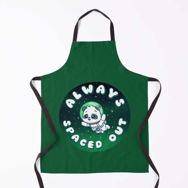 Item preview, ALWAYS SPACED OUT Astronaut Panda Green designed and sold by everything4eva.